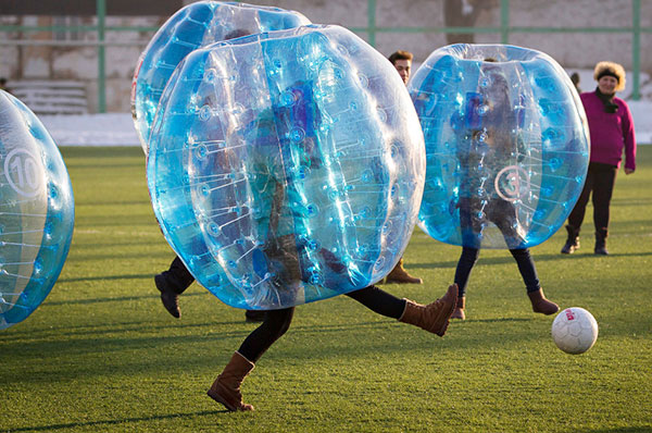 Verbazingwekkend Sportdag organiseren? Huur diverse sportdag spellen | Crazy Air ZA-23